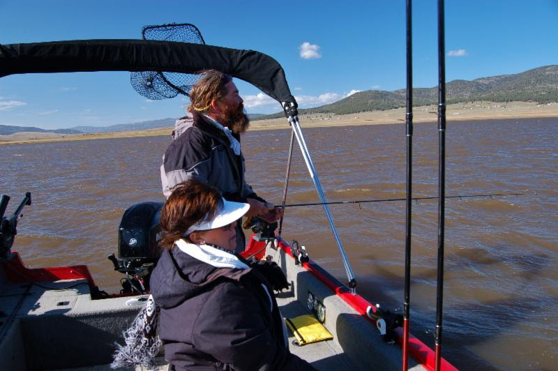 Turquoise Trout Says “I Know Jo, Do You?” Angel Fire, New Mexico